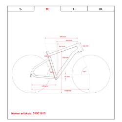 Rower Ghost Square Cross Essential AL 28"  M