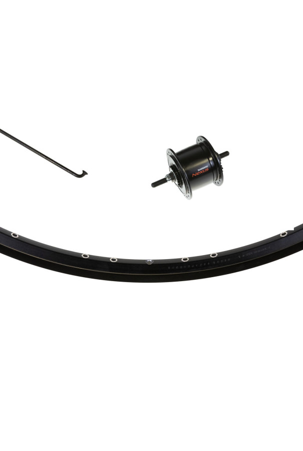 Koło dynamo w piaście Gazelle Orange 2x18 28