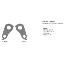 Hak przerzutki do Ghost Nirvana/Lector/Riot