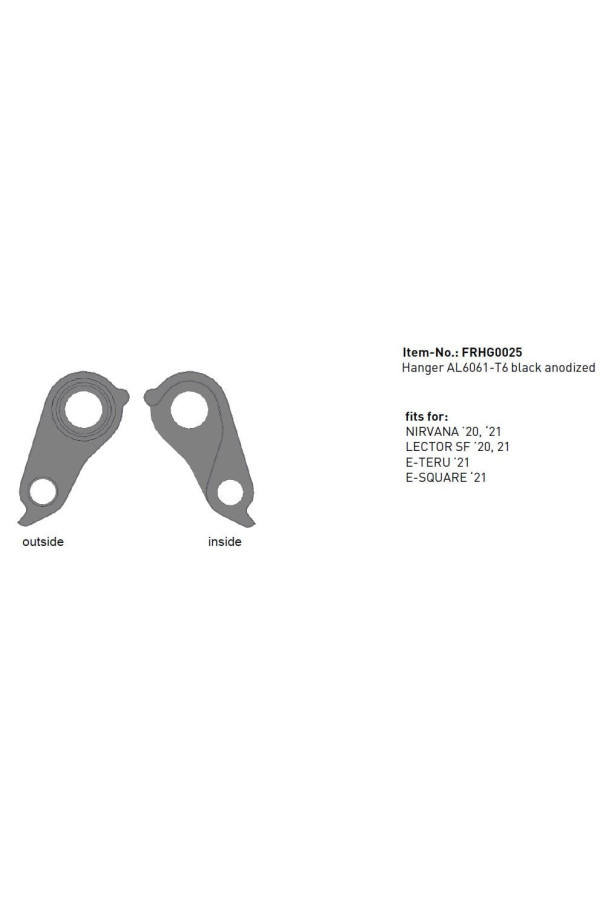 Hak przerzutki do Ghost Nirvana/Lector/Riot