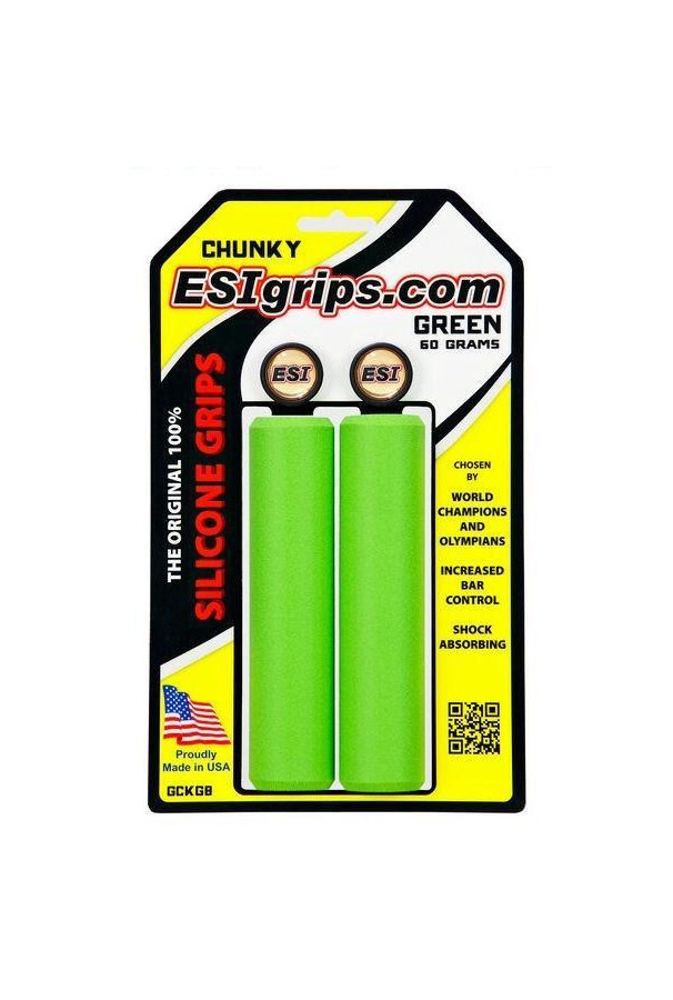Chwyty Esi Grips Chunky zielone + korki