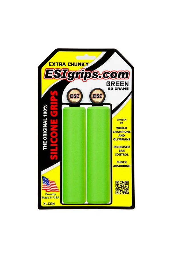 Chwyty Esi Grips Extra Chunky zielone + korki