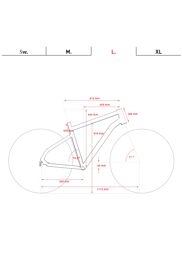 Rower Ghost Square Cross Essential AL 28" L