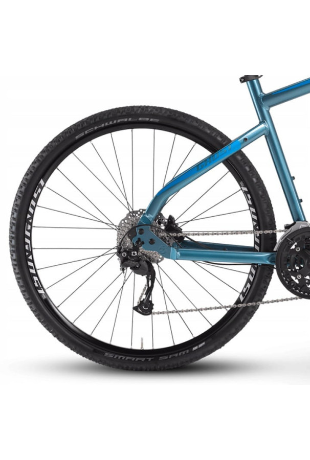 Rower Ghost Square Cross Base AL L 28"