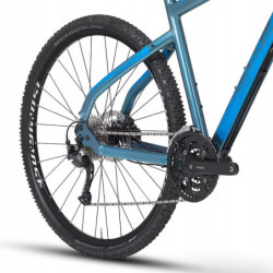 Rower Ghost Square Cross Base AL L 28"