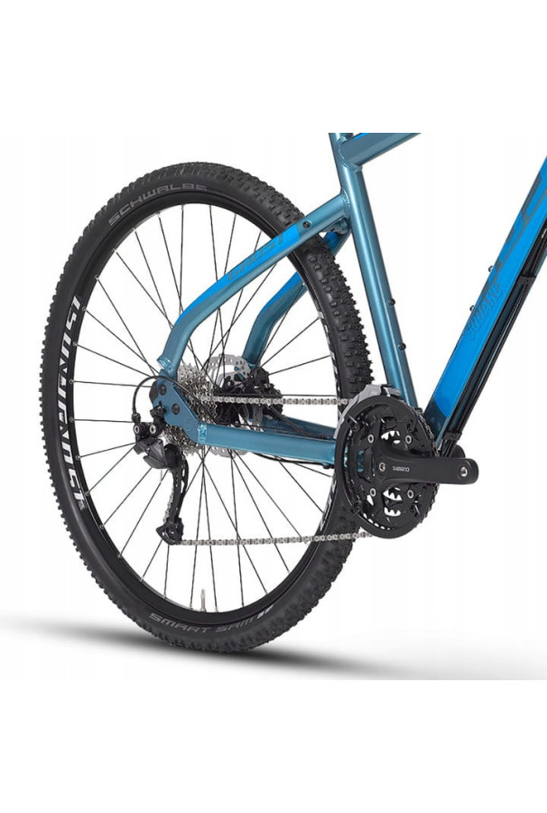 Rower Ghost Square Cross Base AL L 28"