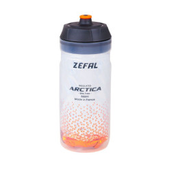 Bidon Zefal Arctica 550ML Srebrno-Pomarańczowy