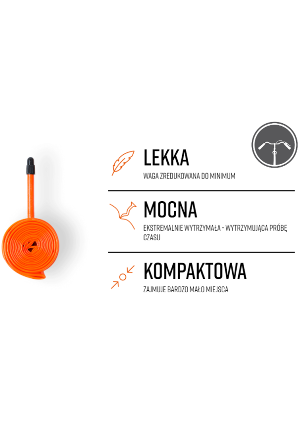 Superlekka Dętka Tubolito Road 700x18/28C SV42 38g