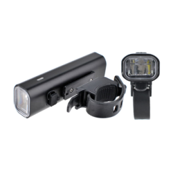 Lampa Przód PROX AERO F III Czarna 400 Lm USB