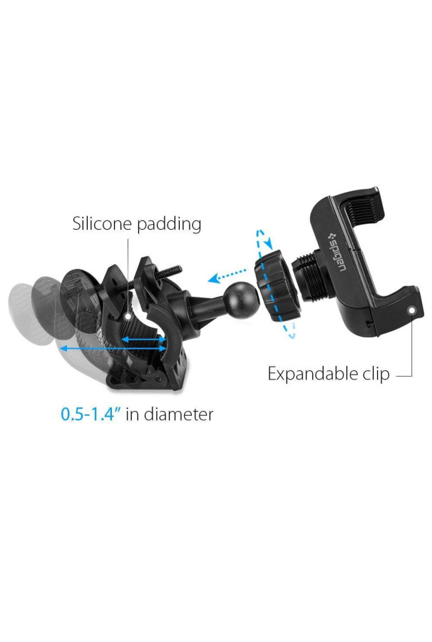 Uchwyt rowerowy na telefon Spigen A250  uniwersalny