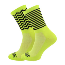 Skarpety Support Zig Zag Lime 45-46 EU