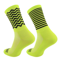 Skarpety Support Zig Zag Lime 45-46 EU