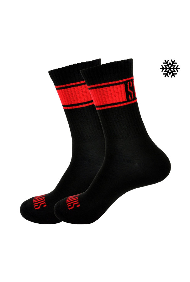 Skarpety Support zimowe Merino'S Red 42-44 EU