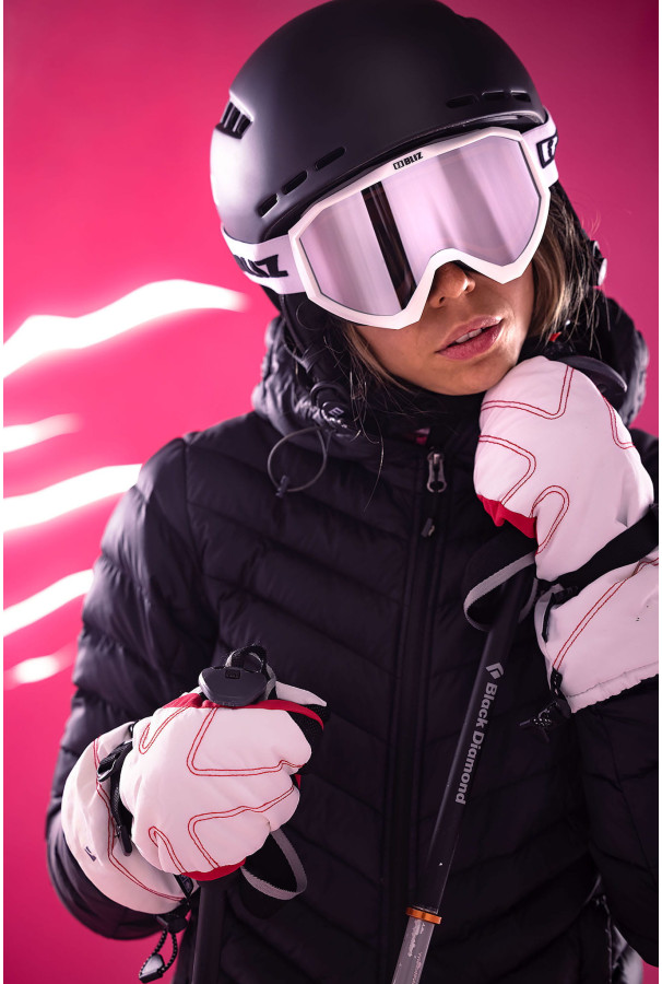 Kask zimowy narciarski Bliz Head Cover czarny M/L