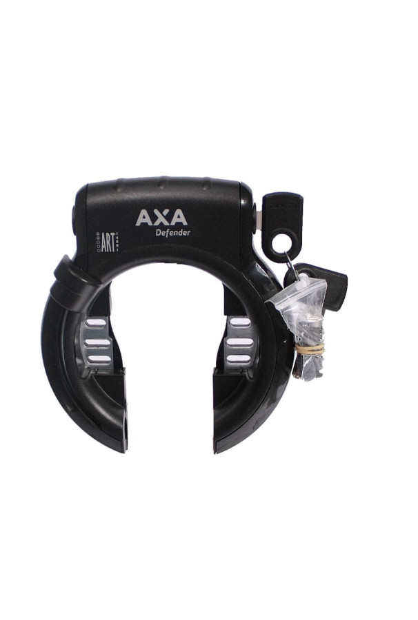 Blokada koła AXA Defender + zamek baterii Yamaha bagażnik