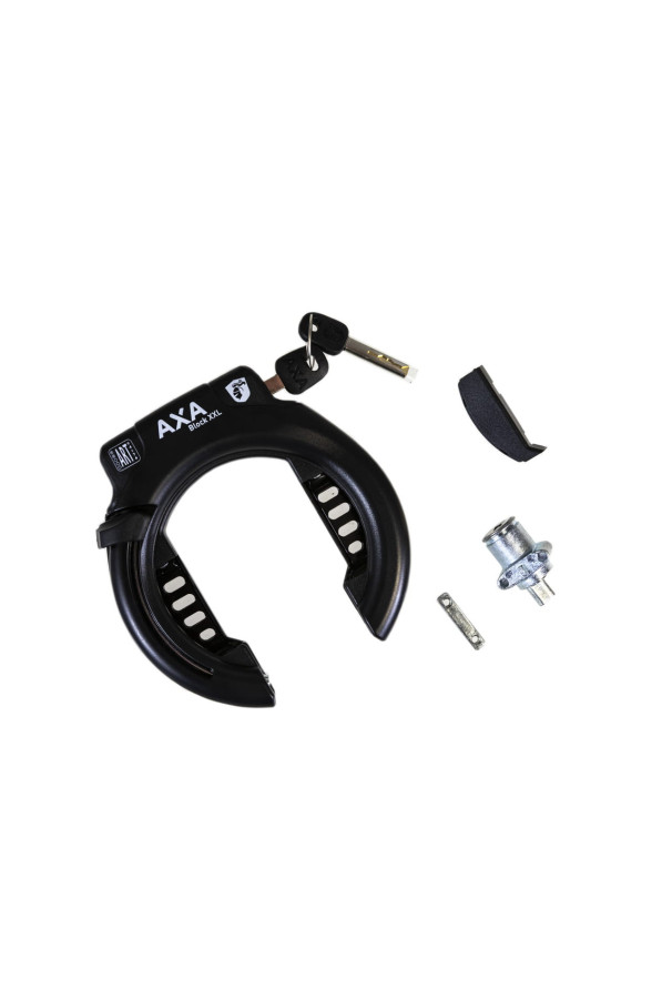 Blokada koła Axa XXL + zamek baterii w ramie Bosch Powertube