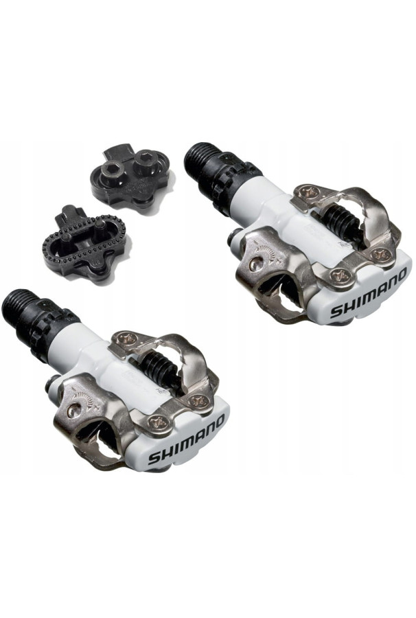 Pedały Shimano SPD PD-M520 białe MTB