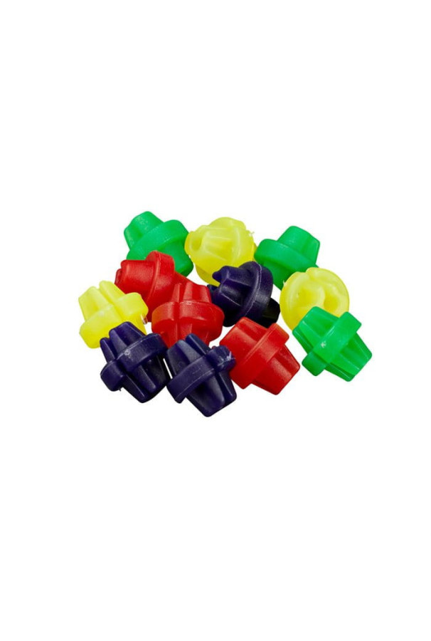 Kolorowe kulki/koraliki na szprychy