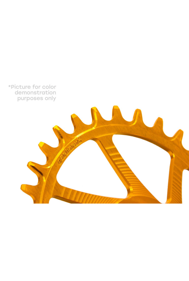 Zębatka Garbaruk Shimano M7100/M8100 Okrągła 34T Pomarańczowy