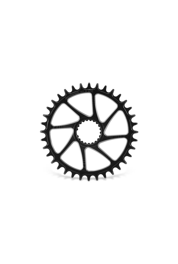 Zębatka Garbaruk Shimano M7100/M8100 Okrągła 34T Pomarańczowy