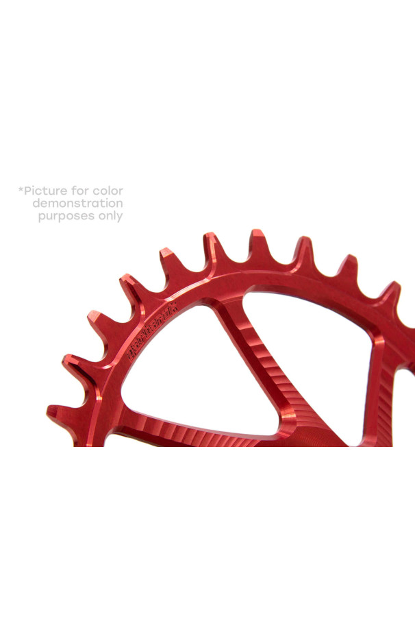 Zębatka Garbaruk okrągła 34T R GXP/DUB czerwony