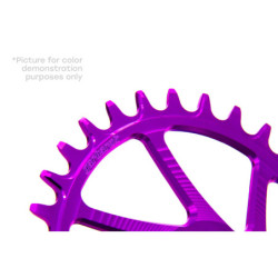 Zębatka Garbaruk GXP/DUB MTB Owalna Boost 32T Fioletowy