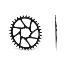 Zębatka Garbaruk GXP/DUB MTB Owalna Boost 32T Fioletowy