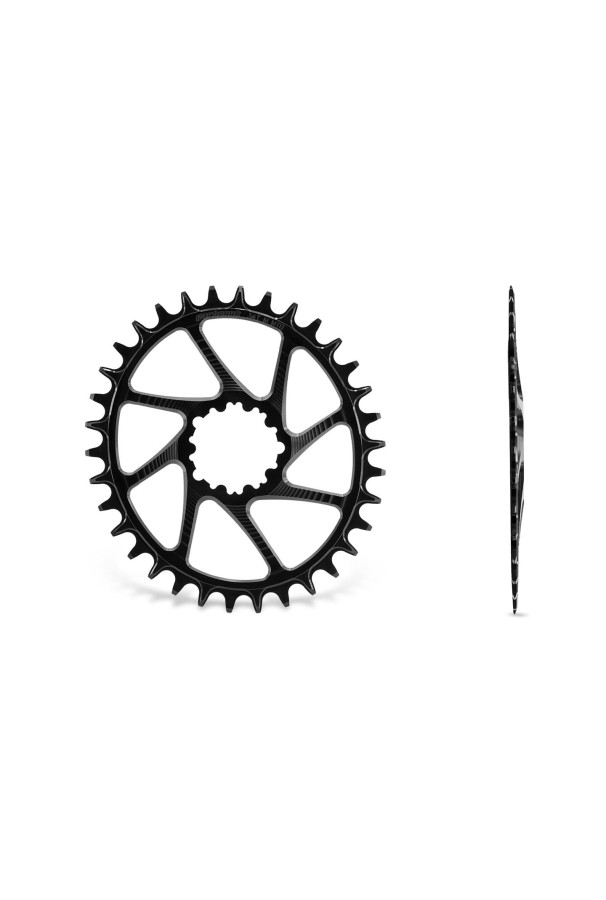 Zębatka Garbaruk GXP/DUB MTB Owalna Boost 34T Pomarańczowy