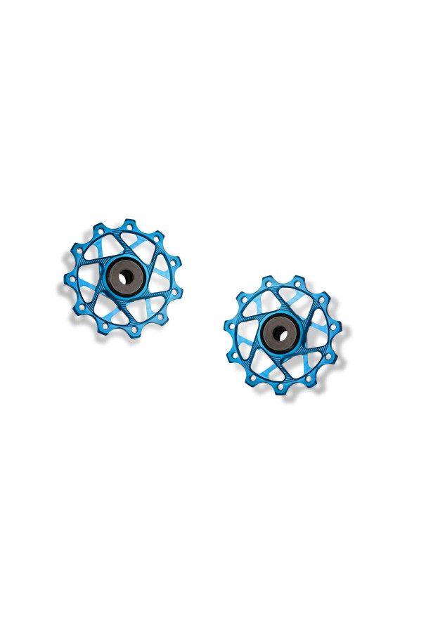 Kółka Tylnej Przerzutki Garbaruk do Shimano 11+14T Niebieskie