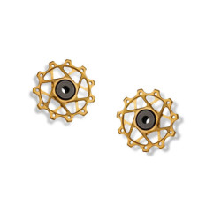 Kółka Tylnej Przerzutki Garbruk do Shimano 11-14T Złoty