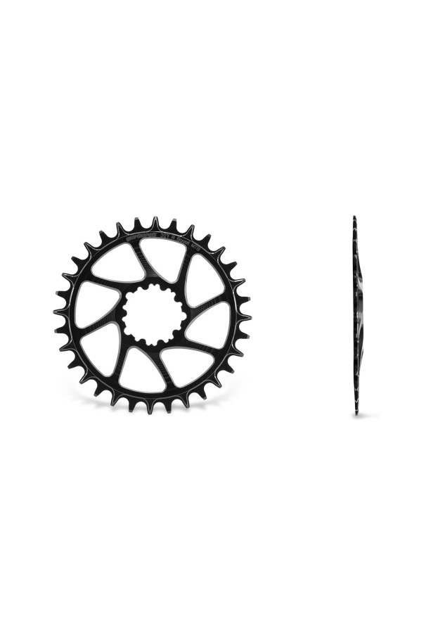 Zębatka Garbaruk GXP/DUB MTB Okrągła 32T Offset 7mm Czarny