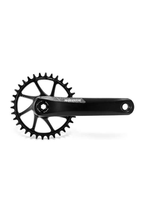 Zębatka Garbaruk GXP/DUB MTB Okrągła 32T Offset 7mm Czarny