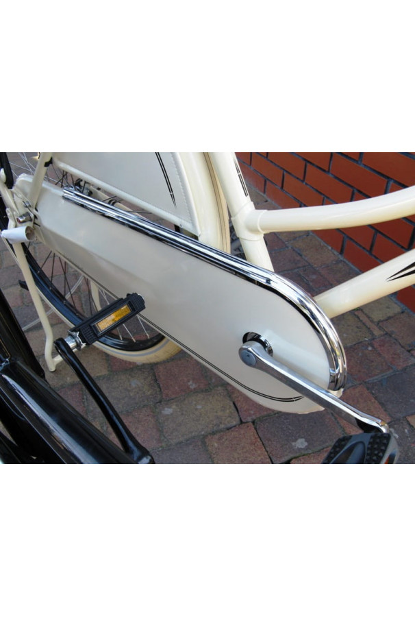 Chromowane wykończenie osłony łańcucha Hesling