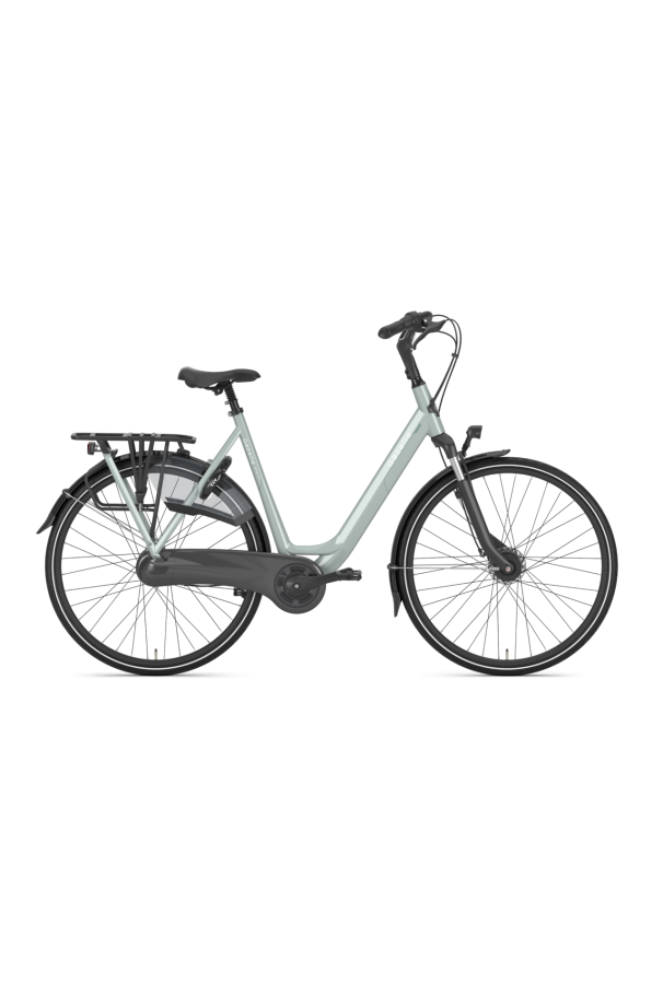 Rower miejski Gazelle Orange C7+ L53 Olive T7