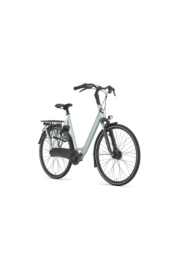 Rower miejski Gazelle Orange C7+ L53 Olive T7