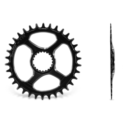 Zębatka Garbaruk Shimano XTR M9100 Okrągła 28T Złota