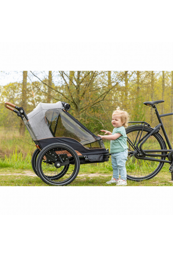 Przyczepka rowerowa dla dzieci Bobike Moobe 2w1