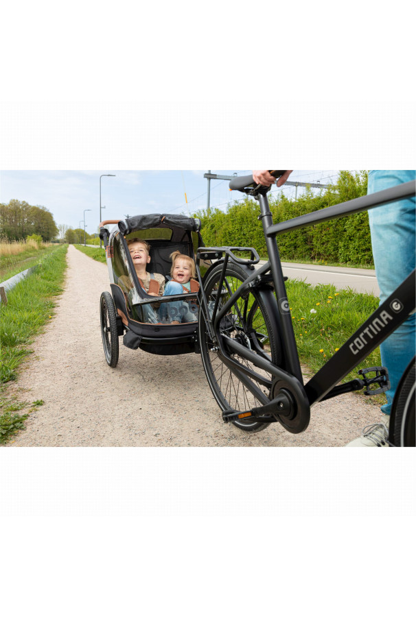 Przyczepka rowerowa dla dzieci Bobike Moobe 2w1