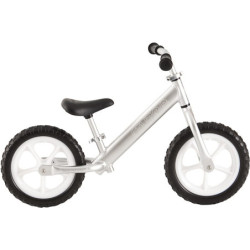 Rowerek biegowy 12" Cruzee srebrny