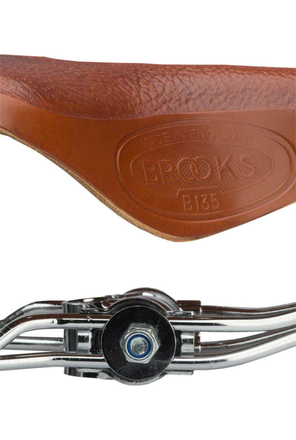 Siodełko Brooks B135 czarne