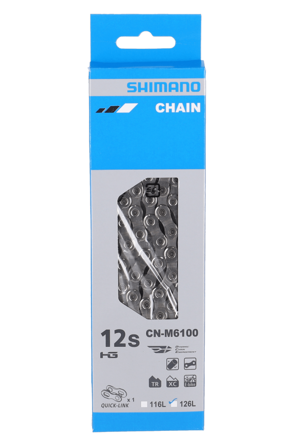 Łańcuch SHIMANO Deore CN-M6100 126 ogniw 12-rz