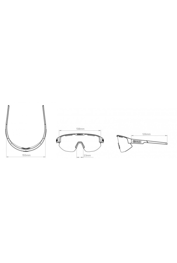 Okulary sportowe Bliz Matrix Pink