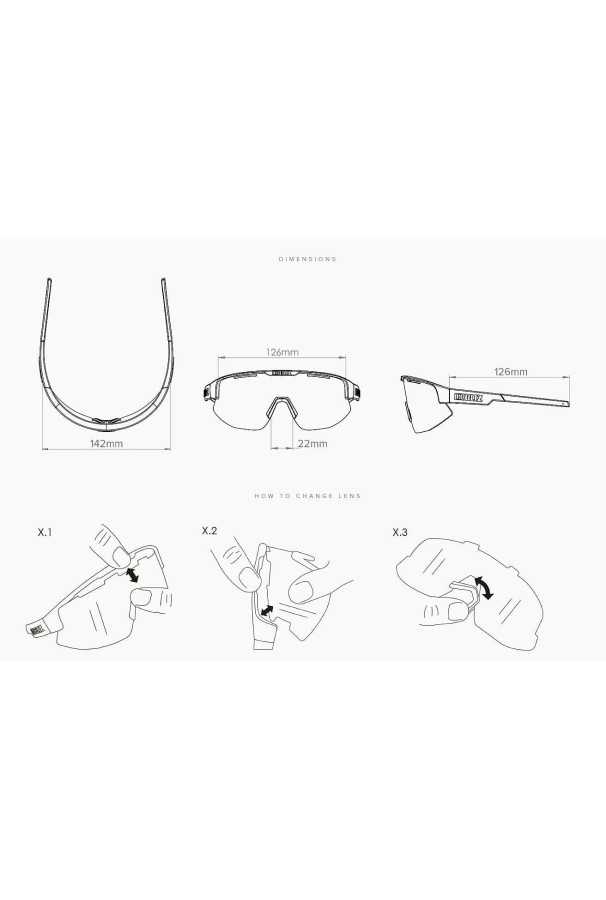 Okulary Bliz Active Matrix Silver Metallic