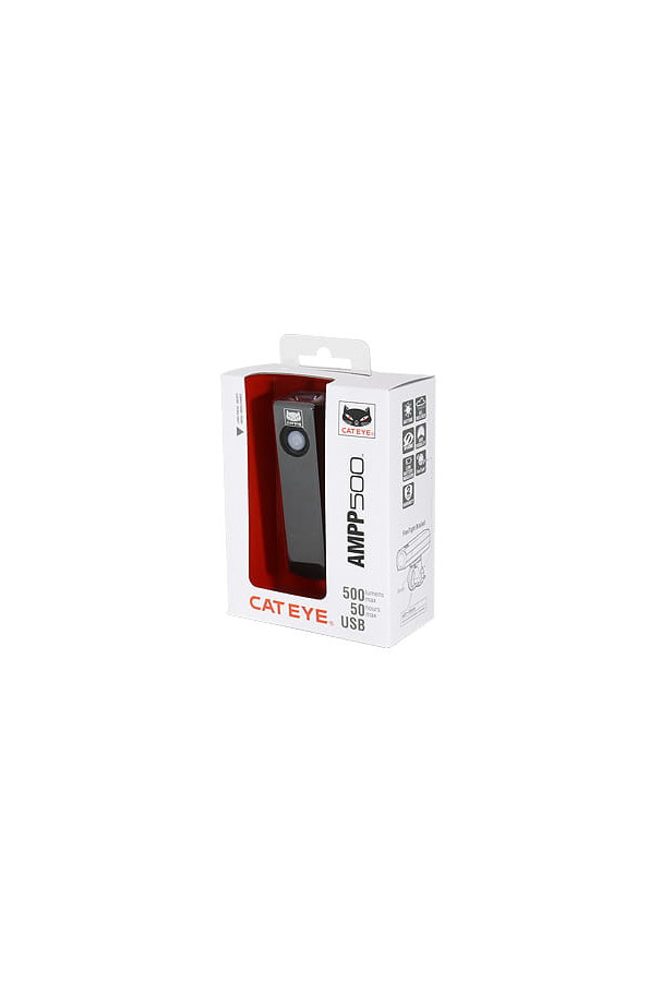 Lampa przednia Cateye AMPP 500 EL085RC 500 lm USB