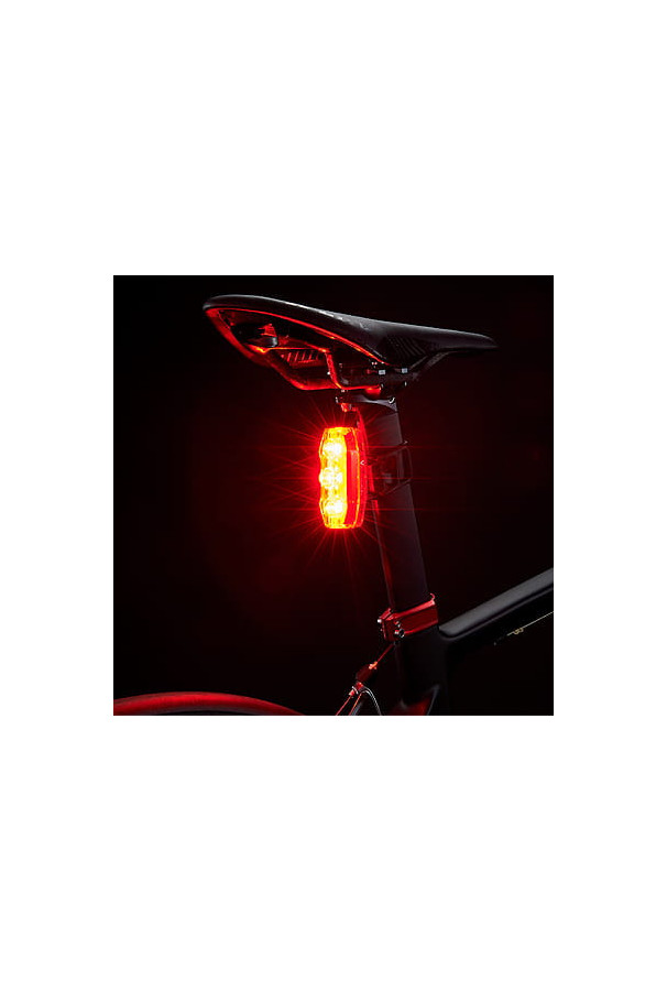 Lampa rowerowa tylna Cateye ViZ300 TL-LD810 USB