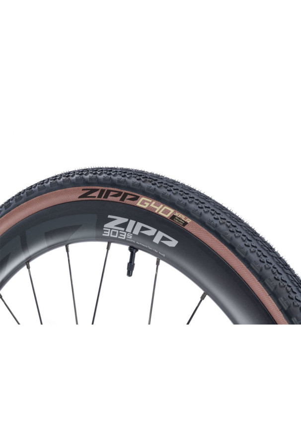 Opona ZIPP Gravel 40-622 XPLR G40 brązowy bok
