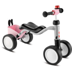 Rowerek biegowy Wutsch Bundle Bunny jasno szary
