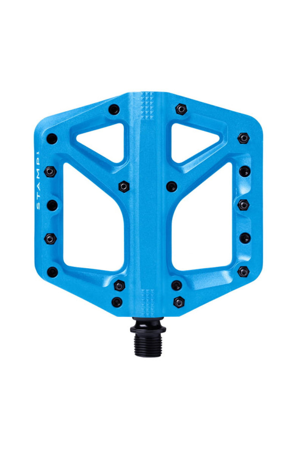 Pedały Crank Brothers Pedal Stamp 1 niebieskie L