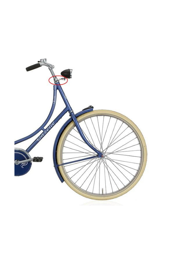 Uchwyt mocujący lampke przednią na stery Gazelle