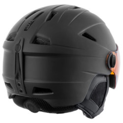 Kask narciarski z szybą Relax Stealth M 56-58 cm